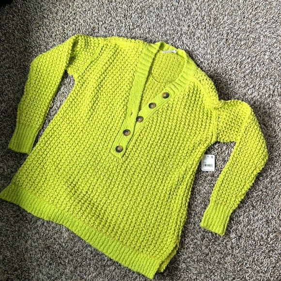 Free People | Whistle Thermal Henley Shirt | Size XS - Picture 5 of 8